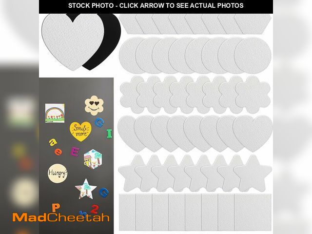 Lot 74-13568427 - Droutti 48 Pcs Magnetic Painting Canvas 3 Inch Mini Canvas Panels Magnetic Canvas Boards for Paintin...