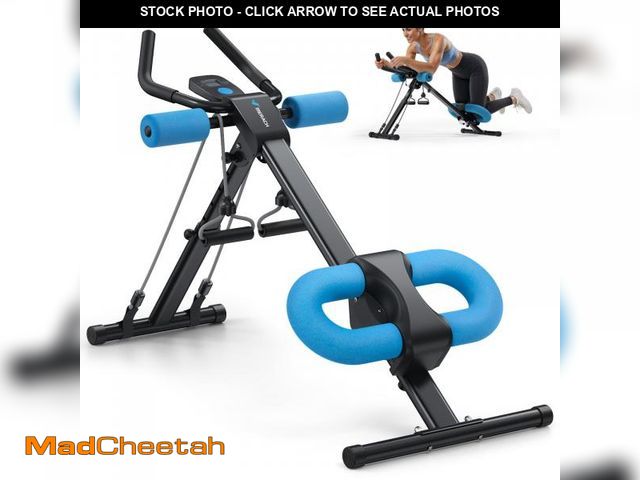 Lot 74-12160375 - MERACH Ab Machine, Ab Workout Equipment, Adjustable Ab Trainer Machine for Abs Workout at Home Gym, ...