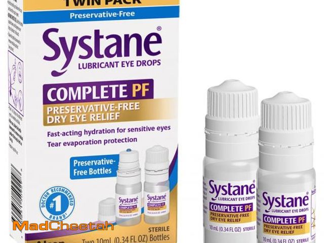 Lot 74-12375652 - Systane COMPLETE PF Multi-Dose Preservative Free Dry Eye Drops 0.34 Fl Oz, 2 count (pack of 1) (Pack...