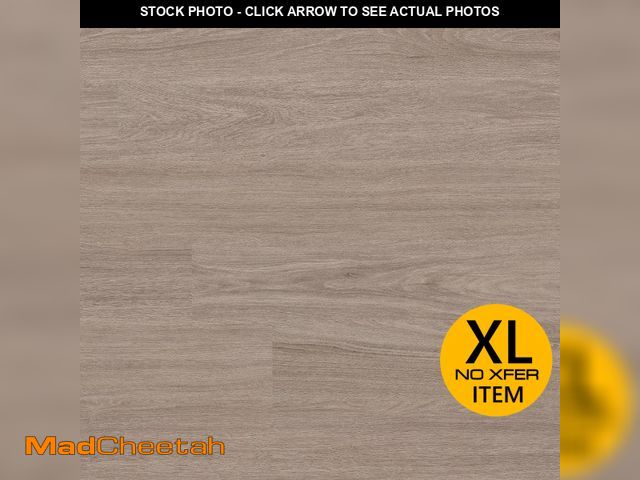 Lot 74-13047584 - 20 Cases-Washed Elm 12 MIL x 6 in. x 48 in. Glue Down Waterproof Luxury Vinyl Plank Flooring (36 sq....