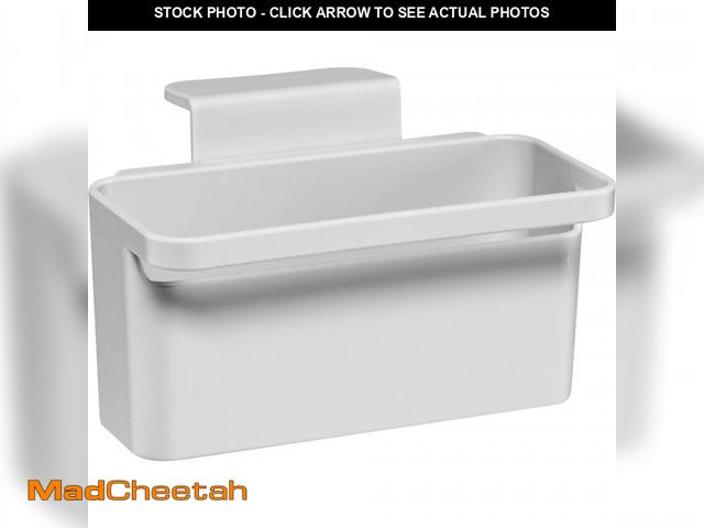 Lot 74-12213942 - Brabanta SinkSide in-Sink Organizer (Light Gray) Tidy Storage/Drainage Container with Suction Cups f...