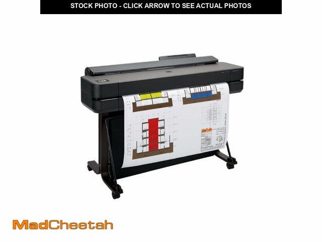 Lot 74-12570464 - HP DesignJet T650 Large Format 36-inch Plotter Printer, Includes 2-Year Onsite Warranty Support (5HB...