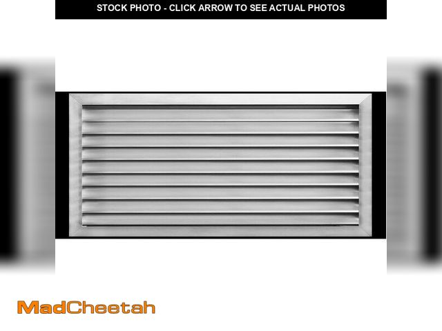 Lot 74-13698097 - HVAC Premium 36"W x 26"H Aluminum Exterior Gable Louver Vent for Walls &amp; Crawlspace - Weather-Re...