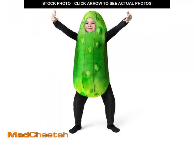 Lot 74-12220927 - Spooktacular Creations Unisex Cute Pickle Costume Green Cucumber Jumpsuit for Child Youth Halloween ...