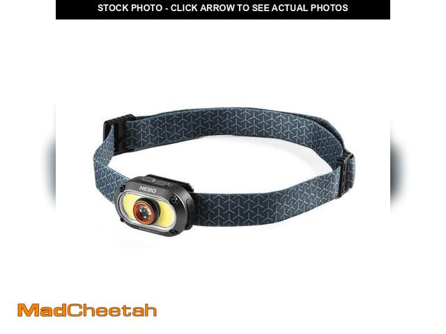 Lot 74-14393601 - (MISSING HEAD STRAP) NEBO Mycro 500 Lumens Rechargeable Headlamp - UNUSED