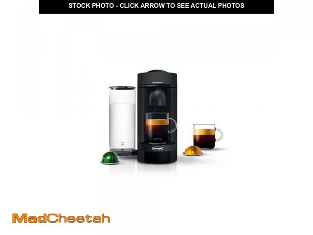 Lot 74-12032388 - *SEE DETAILS* Nespresso VertuoPlus Single Serve Cup Black Matte Espresso and Coffee Maker with Compl...