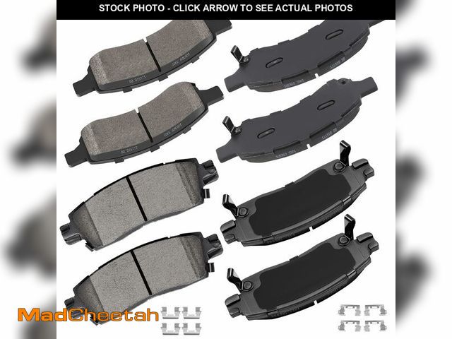 Lot 74-14145830 - cciyu D1169 D883 Ceramic Front Rear Brake Pads For Buick Enclave/Rainier,For Chevy SSR/Trailblazer/T...
