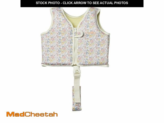 Lot 74-14065035 - SUNNYLiFE Swim Vest, 2-3 Years, Into The Garden Ditsy Floral, EPE/Natural Rubber/Polyester, 14.57x12...