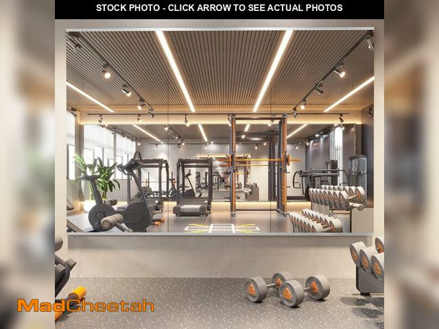 Lot 74-13836213 - pertetey Home Gym Mirror, 56X16 Inch(Each)-3Pack Large Frameless Tempered Glass Full Body Wall Mount...