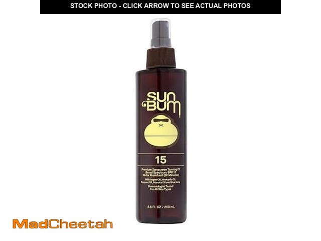 Lot 74-12400664 - Sun Bum SPF 15 Moisturizing Tanning Oil | Vegan and Hawaii 104 Reef Act Compliant (Octinoxate &amp; ...