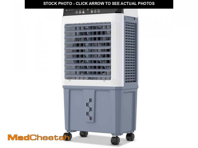 Lot 74-12168476 - Lifeplus 3300 CFM 3 Speed Portable Evaporative Air Cooler Fan Humidifier Indoor/Outdoor up to 1800 S...