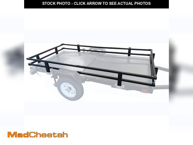 Lot 74-13821761 - DK2 4 ft. x 8 ft. UV powder coated rail kit for the DK2 MFT4X8 and MFT4X8G Folding Trailers - USED