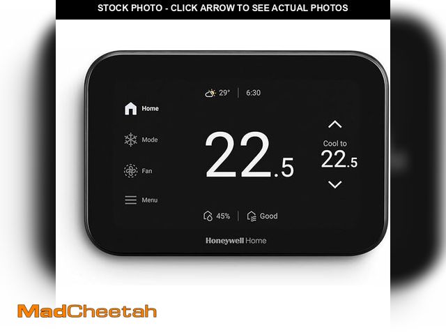 Lot 74-13020064 - Honeywell Home X8S Smart Thermostat with Video Doorbell Compatibility, IAQ Control, and Customizable...