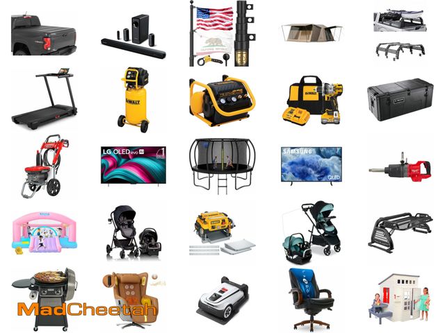 MadCheetah Holland - Overstock, Returns - Home Furnishings, Sports Equipment, Tools and Home Improvement - September 25, 2025