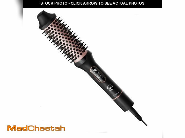 Lot 74-12710592 - CINOSTAR Heated Round Brush for Blowout Look Volumizer, 1.5 inch Styler Tool, 6 Temps Ionic Thermal ...