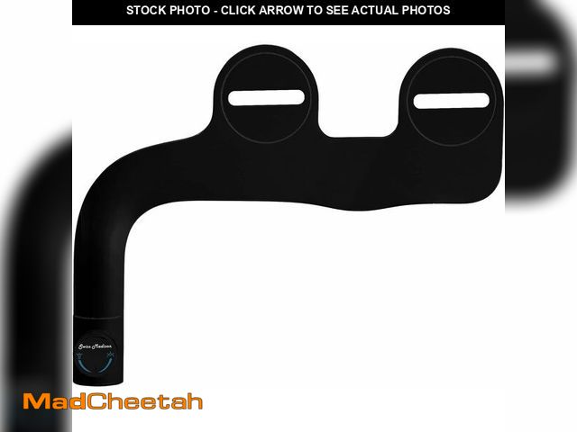 Lot 74-12664715 - Swiss Madison Aqua Non-Electric Bidet Toilet Attachment in Matte Black with Black Knob - UNUSED