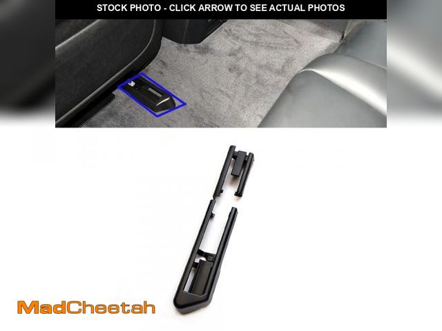 Lot 74-12307222 - Goodithy 2PCS Front Seat Rail Sliding Track Cover Trim, Interior Seat Rail Trim Sliding Track Bonnet...
