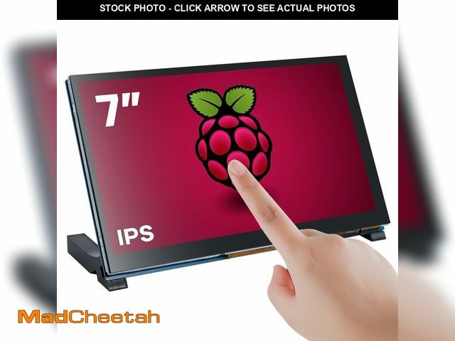 Lot 74-14476795 - Hosyond 7 Inch Touchscreen IPS DSI Display Compatible with Raspberry Pi 5/4/3, 800x480 Pixel Capacit...
