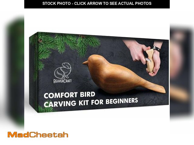 Lot 74-12969797 - BeaverCraft Wood Carving Kit Comfort Bird DIY Kits for Adults Hobbies Whittling Knife Kit for Beginn...