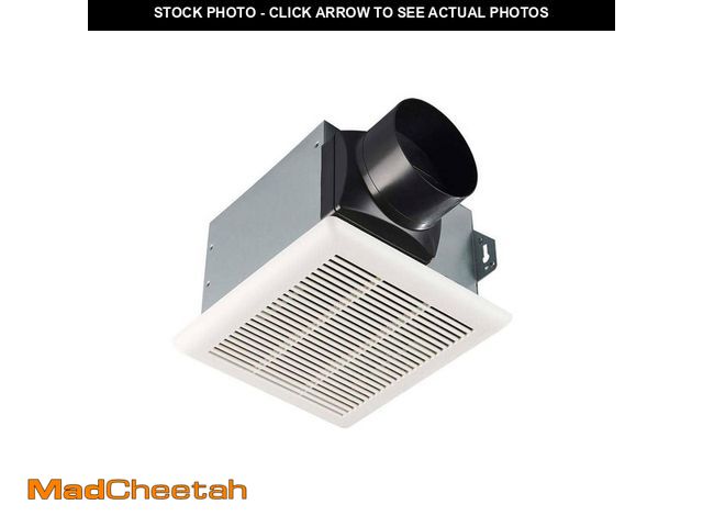 Lot 74-12671764 - Commercial Electric 80 CFM 1.5 Sone Bathroom Exhaust Fan - USED