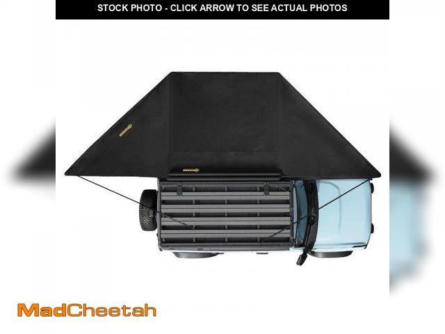 Lot 74-12277595 - BUNKER INDUST 180 Degree Awning Free Standing, Vehicle Overland Awning Built-in LED Light - Three Co...