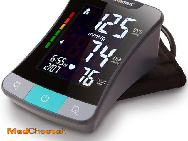 Lot 74-12510235 - HealthSmart Digital Premium Blood Pressure Monitor with Automatic Upper Arm Cuff (Pack of 24) - UNUS...