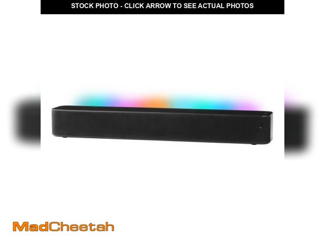 Lot 74-12421935 - Onn. 2.0 LED Soundbar with 2 Speakers  20 - UNUSED
