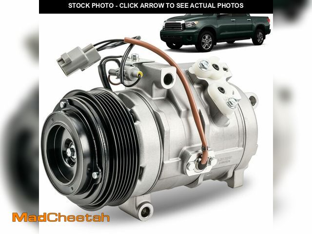 Lot 74-14377545 - AC Compressor with Clutch CO10572C for 2007-2009 Toyota Tundra, 2001-2007 Sequoia, 2003-2009 Lexus G...