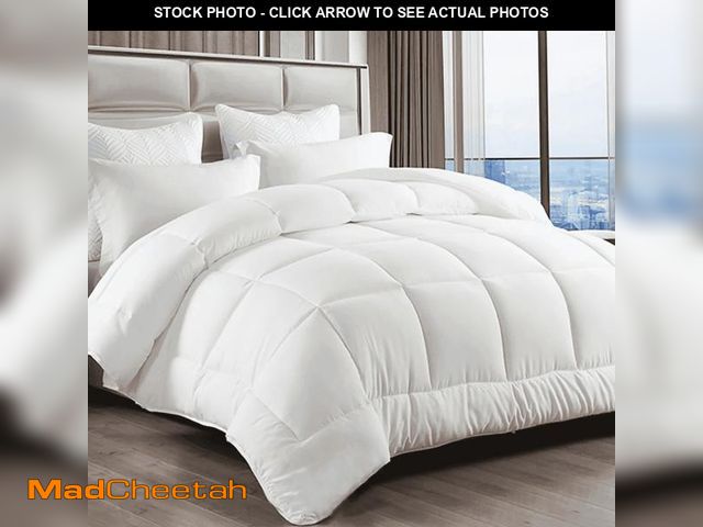 Lot 74-12487864 - EMONIA 100% 400TC Mattress Topper Queen for Back Pain, Extra Thick Cooling Mattress Pad, Mattress Pr...