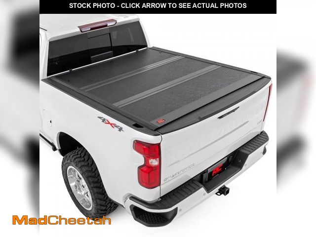 Lot 74-12403949 - Rough Country Hard Tri-Fold Tonneau Cover for Chevy Silverado &amp; GMC Sierra 1500 (2019-2025) - Lo...