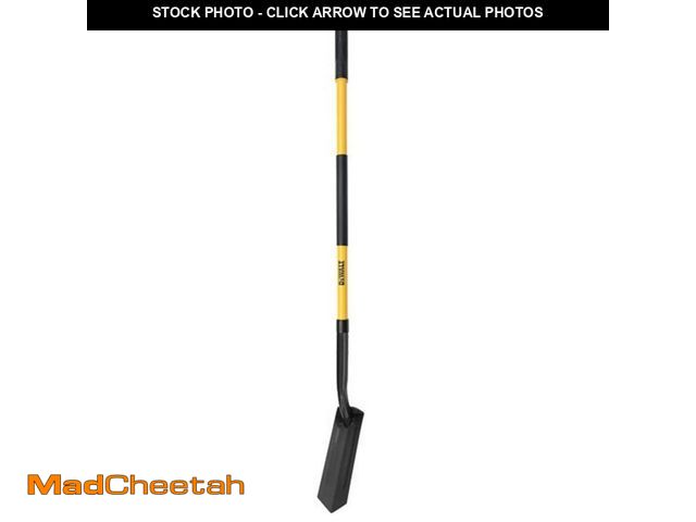 Lot 74-13051989 - *DIRTY/SCRATCHED* DEWALT 49 in. Fiberglass Handle Trenching Shovel *DIRTY/SCRATCHED*  - USED