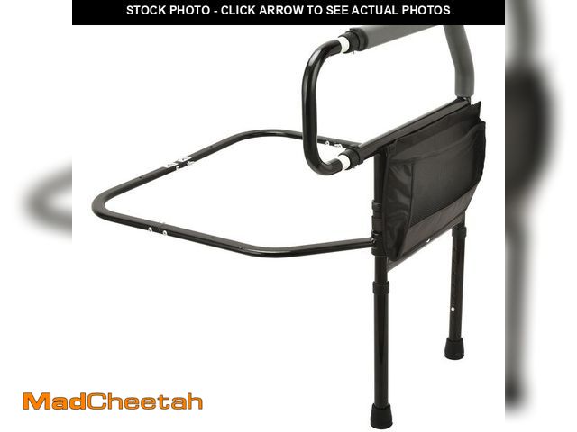 Lot 74-12716801 - Sangohe Bed Rail for Elderly, Bed Assist Grab Bar Handle with Storage Pocket, Safety Bed Rails for E...