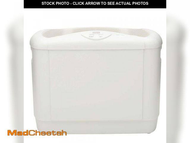 Lot 74-12462801 - AIRCARE MINI CONSOLE 3-Gal. Cool Mist Evaporative Whole House Humidifier for 1,250 sq. ft., White - ...