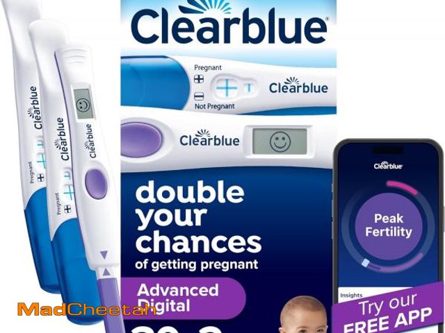Lot 74-12324927 - Clearblue Advanced Digital Ovulation Test Kit, 32 Ct - UNUSED