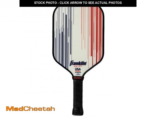 Lot 74-12306761 - Franklin Sports Pro Pickleball Paddles - Signature Series Pro Paddle with MaxGrit Surface - USA Pick...