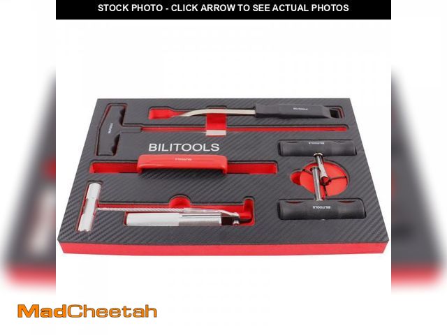Lot 74-11547301 - BILITOOLS 7-Piece Windshield Removal Tool Kit for Classic Vintage Car Windscreen Remover Set - USED