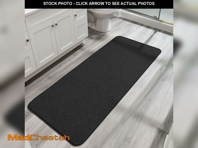 Lot 74-14265346 - Bosap Bath Mat,Ultra Thin Bathroom Runner Rugs,Large Bath Mats for Bathroom,Quick Dry,Non-Slip,Machi...