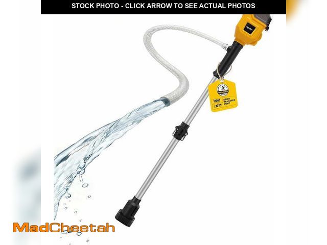 Lot 74-13816295 - Mellif Cordless Stick Water Transfer Pump Compatible with DeWalt 20V MAX Battery (Tool Only) - USED