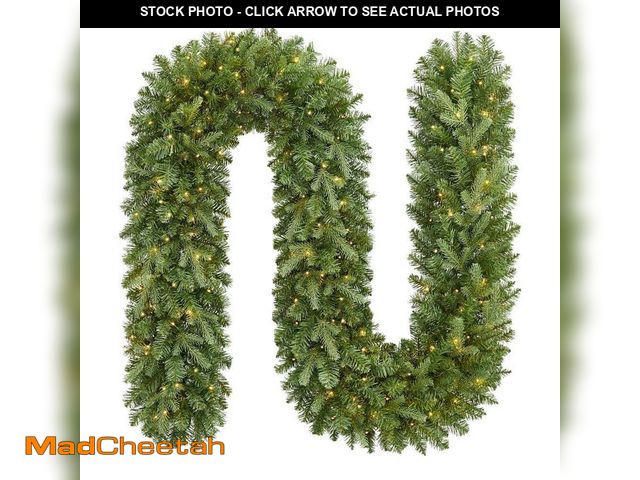 Lot 74-12853004 - Home Decorators Collection 9 ft. Grand Duchess Twinkling Balsam Fir LED Pre-Lit Artificial Christmas...