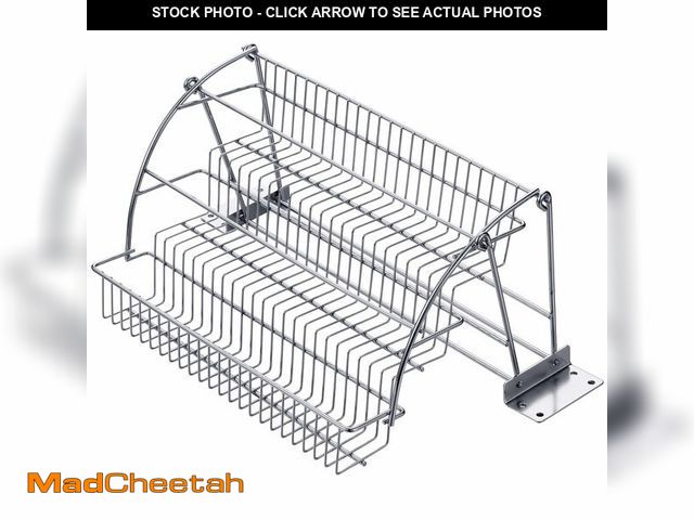 Lot 74-12973225 - Honeydak 3 Tier Pull Down Spice Rack for 15 inch Cabinet Retractable Large Capacity Kitchen Storage ...