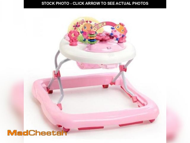 Lot 74-12399586 - Bright Starts JuneBerry Walk-A-Bout Baby Walker and Entertainer, Removeable Floor Toy, with Easy Fol...