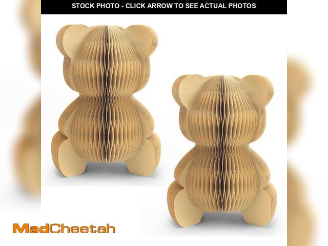 Lot 74-14422117 - 2 Pcs Bear Honeycomb Centerpieces, 10" Cute Bear Table Toppers for We Can Bearly Wait Baby Shower De...