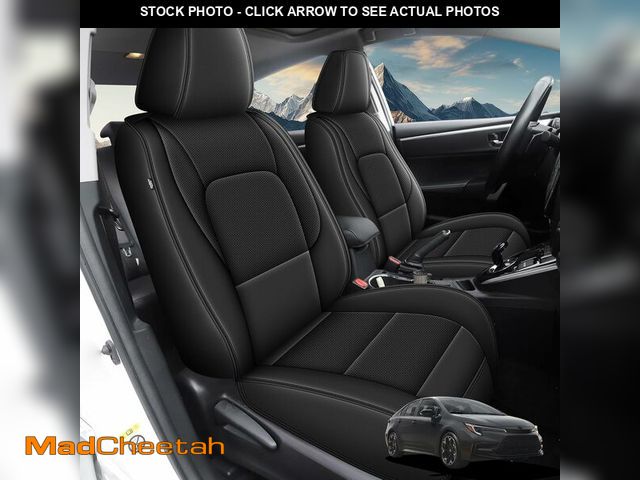 Lot 74-13039702 - AOMSAZTO Fit for Toyota Corolla 2020-2025 Seat Covers Custom Breathable Faux Leather Black Car Seat ...
