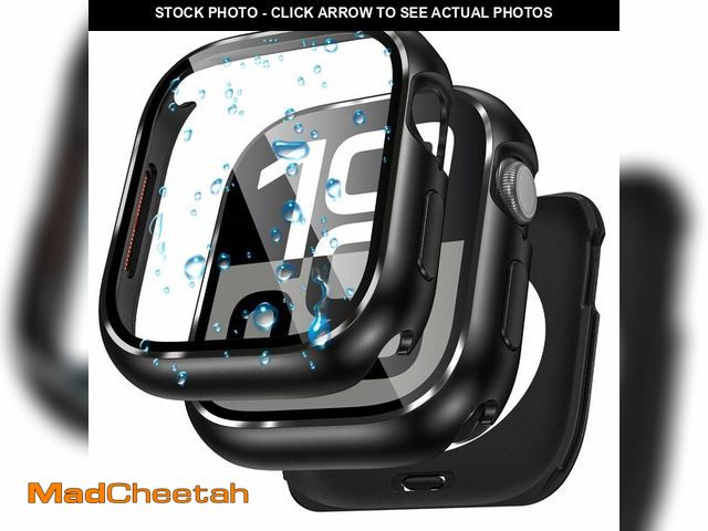 Lot 74-14267729 - Goton AntiCrack Metal Case for Apple Watch Series 11/10 46mm Screen Protector, HD Tempered Glass, Da...