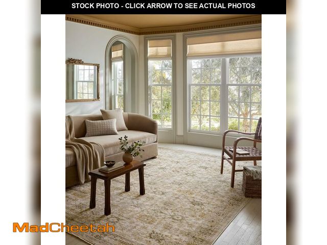 Lot 74-12694493 - Loloi Magnolia Home by Joanna Gaines Pace Collection PAC-04 Natural/Multi 2'-3" x 3'-10" Accent Rug ...