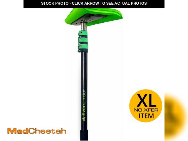 Lot 74-13073643 - EVERSPROUT Never-Scratch SnowBuster and Ice Scraper 7-to-24 Foot (Up to 30 Ft Standing Reach) | Pre ...