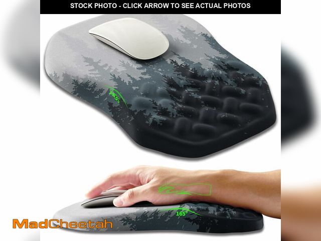 Lot 74-14144675 - Armanza Ergonomic Slope Mouse Pad Wrist Support, Wrist Rest Mousepad for Carpal Tunnel Pain Relief w...