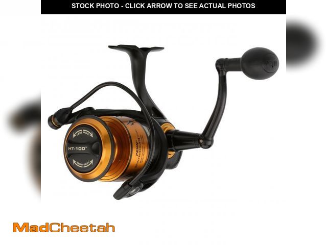 Lot 74-12131391 - PENN Spinfisher VII 3500 Saltwater Spinning Reel, Right/Left Handle Position, IPX5 Seal, HT-100 Fron...