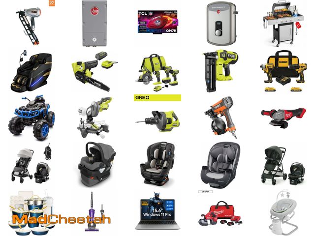 MadCheetah Holland - Overstock, Returns - Baby, Home, Tools & Home Improvement, Furniture, Health & Beauty, Electronics, Kitchen, Computers, Toys, Sports and More! - April 7, 2026