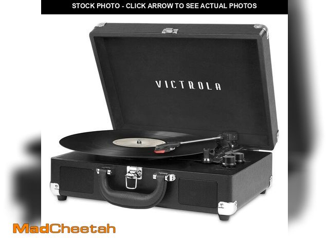 Lot 74-13368725 - Victrola Journey Bluetooth Portable Suitcase Record Player ÃÂ¢Ã¢âÂ¬Ã¢â¬Å with Built-in Speakers...